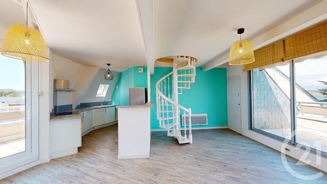 Appartement Duplex à louer - 3 pièces - 64.25 m2 - LE CROISIC - 44 - PAYS-DE-LOIRE - Century 21 Mdg Immobilier